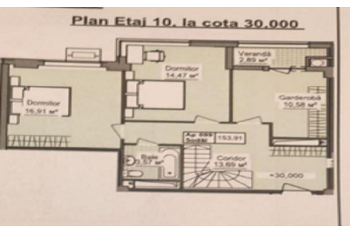 Apartament cu 4 camere, 157 m², Poșta Veche, Chișinău foto 6