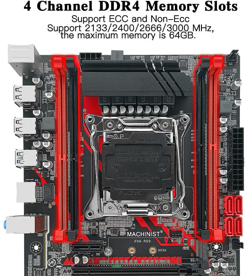 Gaming Machinist X99 LGA 2011-V3 foto 3