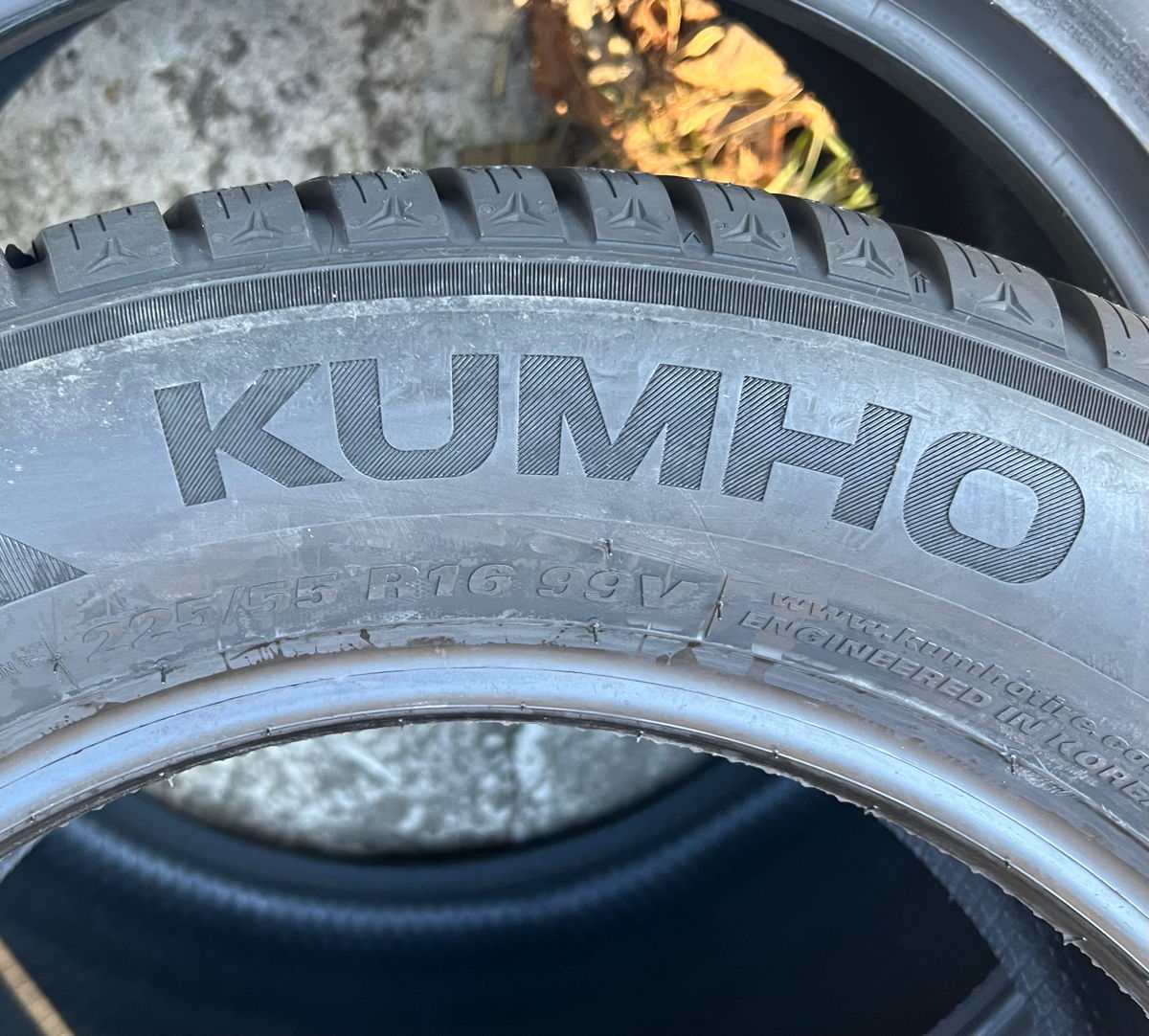 2 шины/2 anvelope 225/55 R16 Kumho Wintercraft WP52/ Доставка, livrare toata Moldova 2024 foto 6