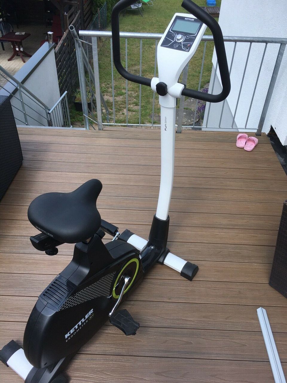 Велотренажер Kettler E1. Bicicleta fitness.
