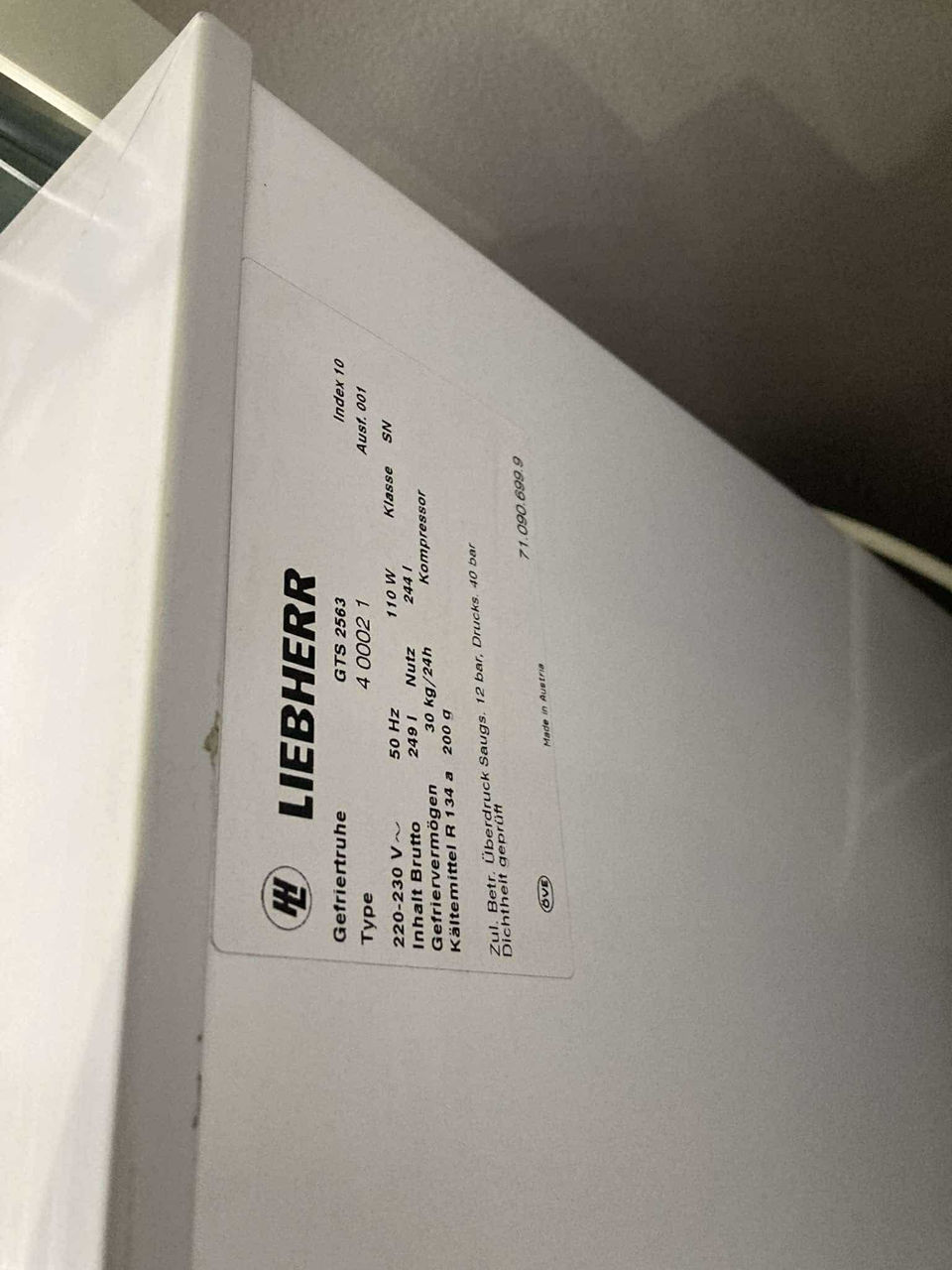Congelatoare de tip lada Liebherr si Privileg foto 2