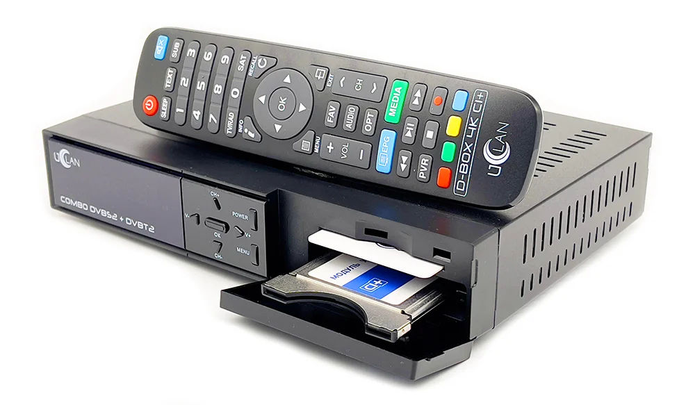 uClan D-Box 4K CI+ - cпутниковый ресивер с поддержкой CI+ foto 2