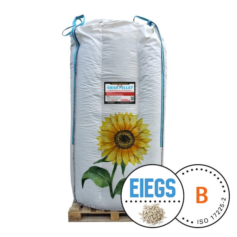 Peleți "EIEGS B" Floarea Soarelui / Пеллеты гранулы "EIEGS B" из Лузги Подсолнуха foto 3