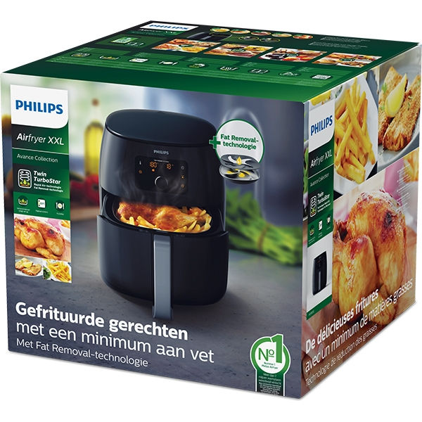 Friteuza Cu Aer Cald Philips Avance Collection Airfryer Xxl Hd9650/90, 1.4kg, 7.3l, 2225w. Promo! foto 3