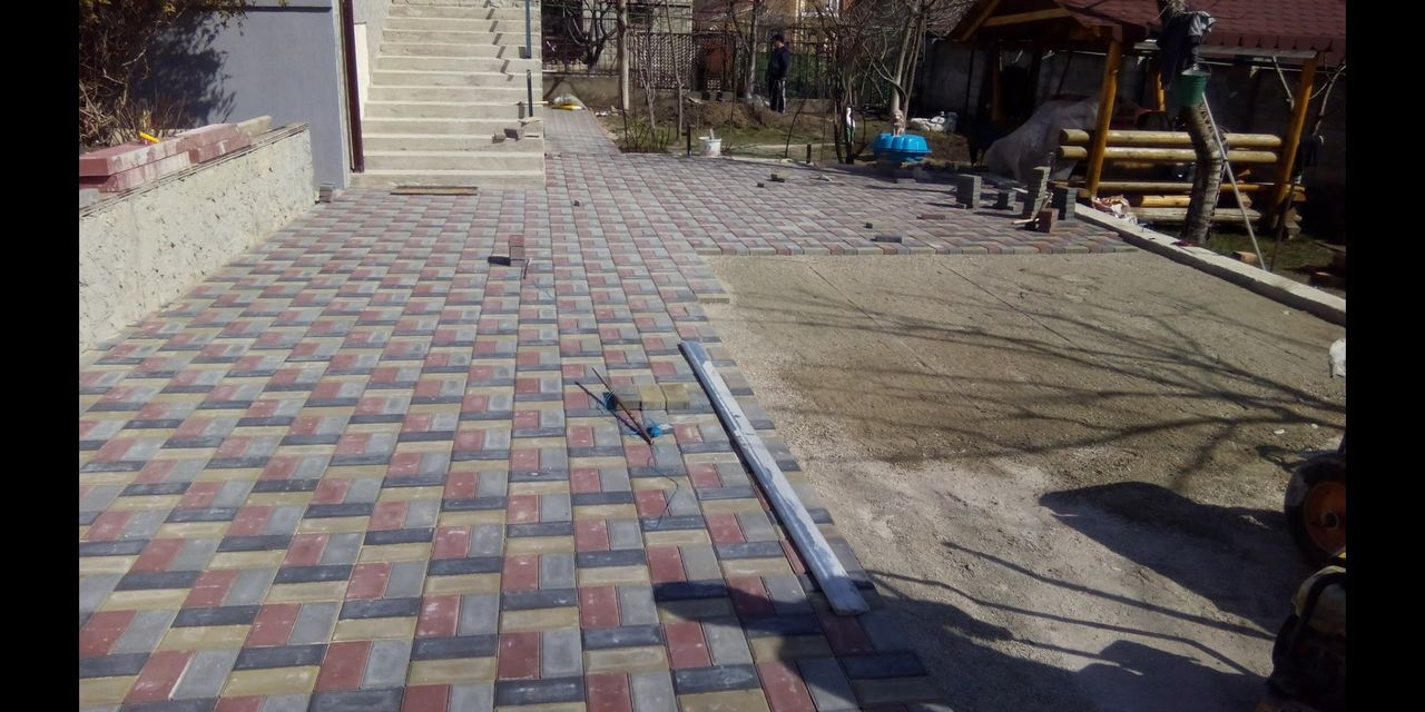 Укладка тротуарной плитки. foto 2