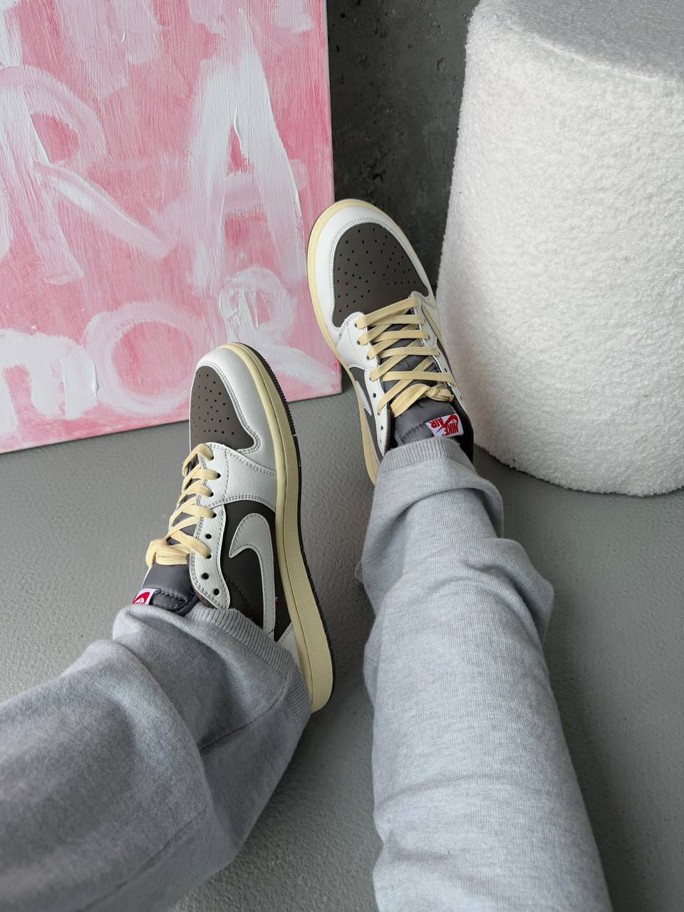 Nike Air Jordan 1 Retro Low OG SP Travis Scott Reverse Mocha foto 9