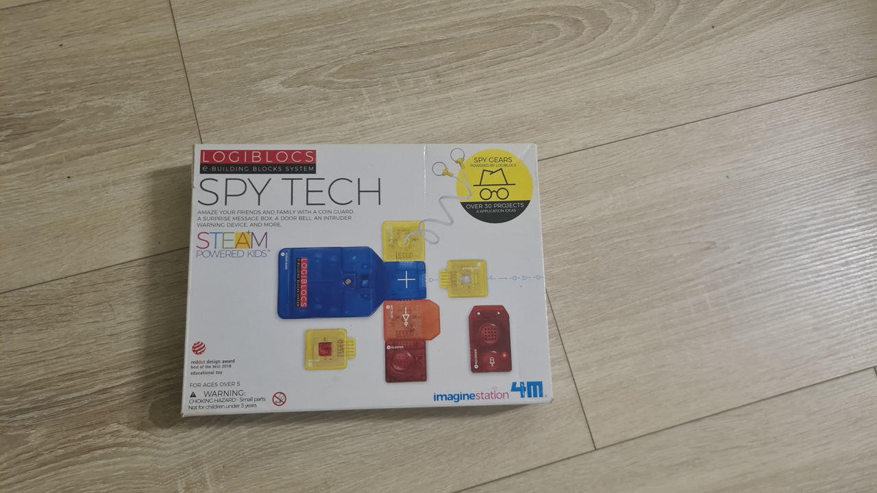 Joc electronic Logiblocs - set Spy Tech foto 0