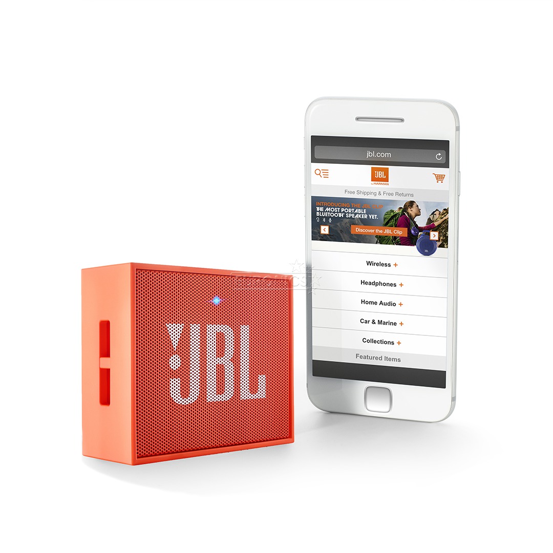 JBL Go - малютка с мощным звуком. Жми!