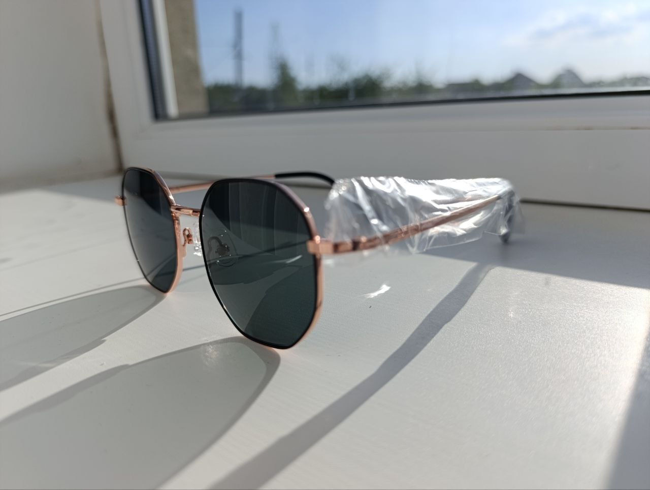 Ochelari de soare Rose Gold (lentile Germane Carl Zeiss Green) foto 3