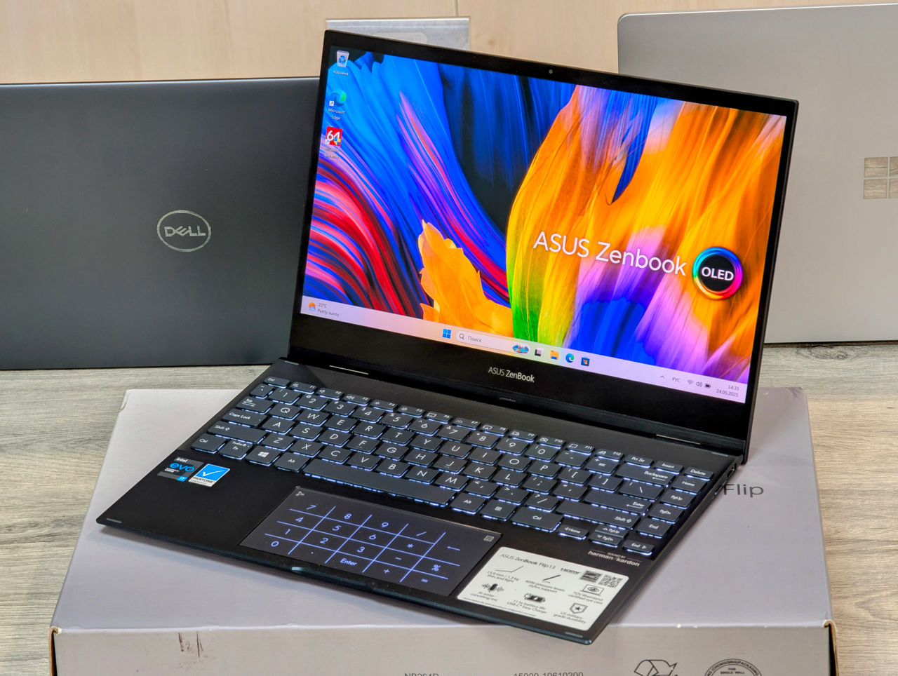 Asus ZenBook Flip 13 Oled Touch (Core i7 1165G7/16Gb DDR4/512Gb NVMe/13.3" FHD) фото 2