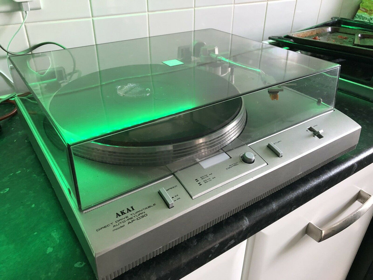 Akai AP-D30 Direct Drive Semi-Automatic Turntable фото 8