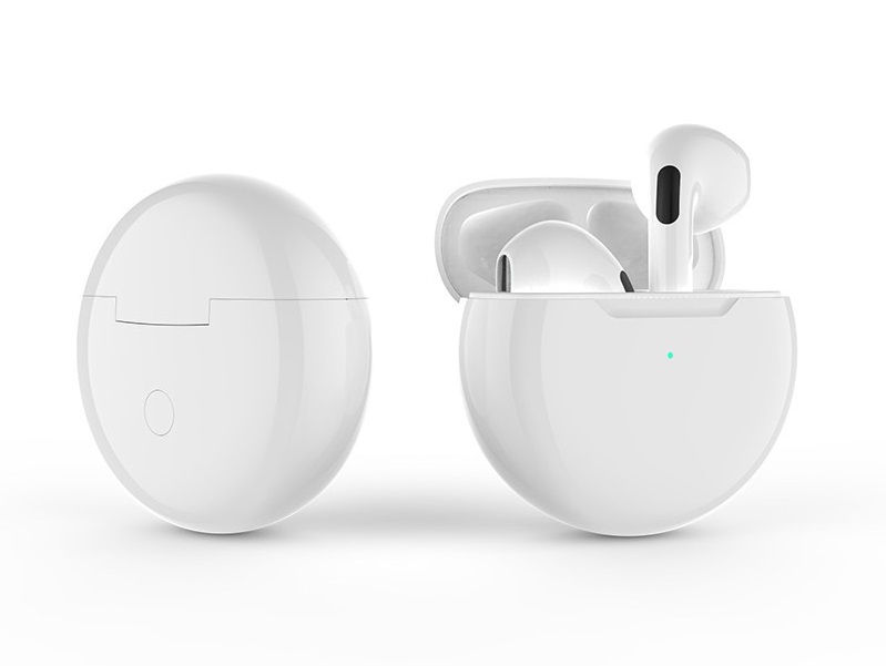 Căști noi AirPods Pro 6 - design ergonomic, sunet clar cu bas echilibrat                             foto 1