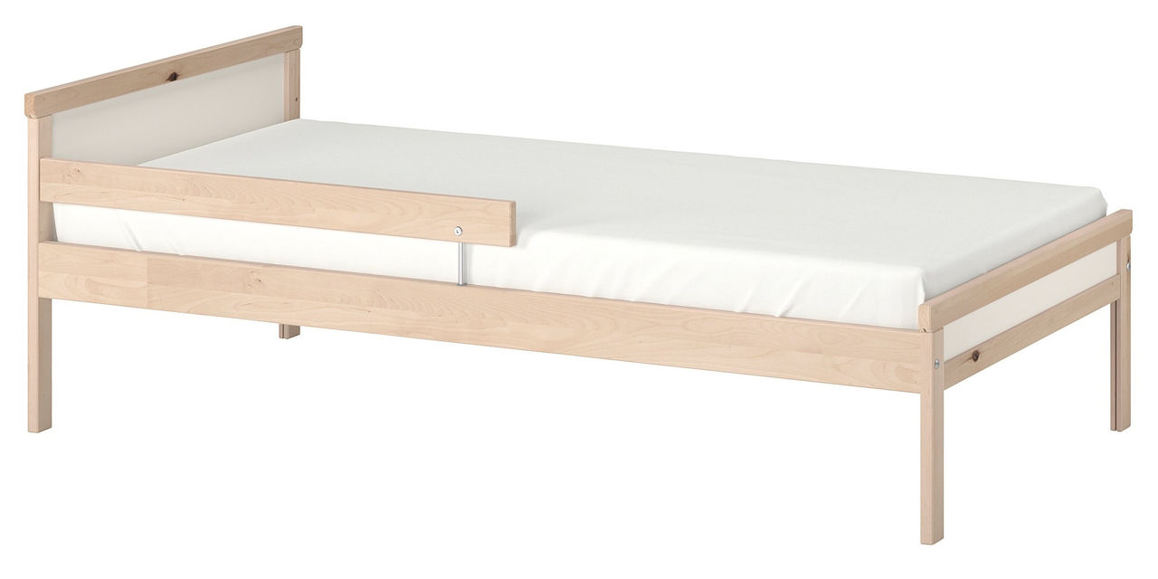 Pat pentru copii cu somieră IKEA Sniglar 70x160 - Livrare în toată Moldova! Credit 0% foto 3