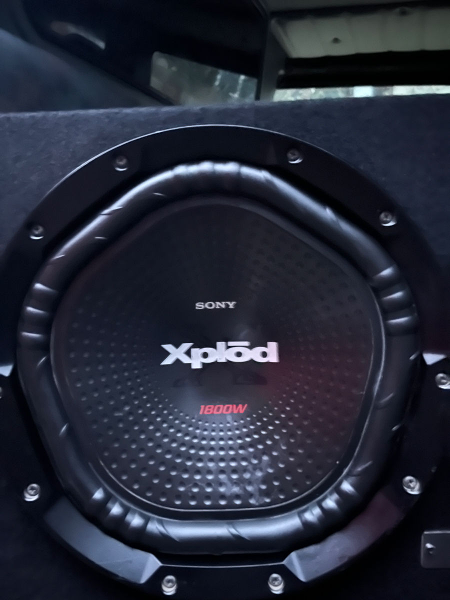 Subwoofer Sony Xplod 1800w foto 1