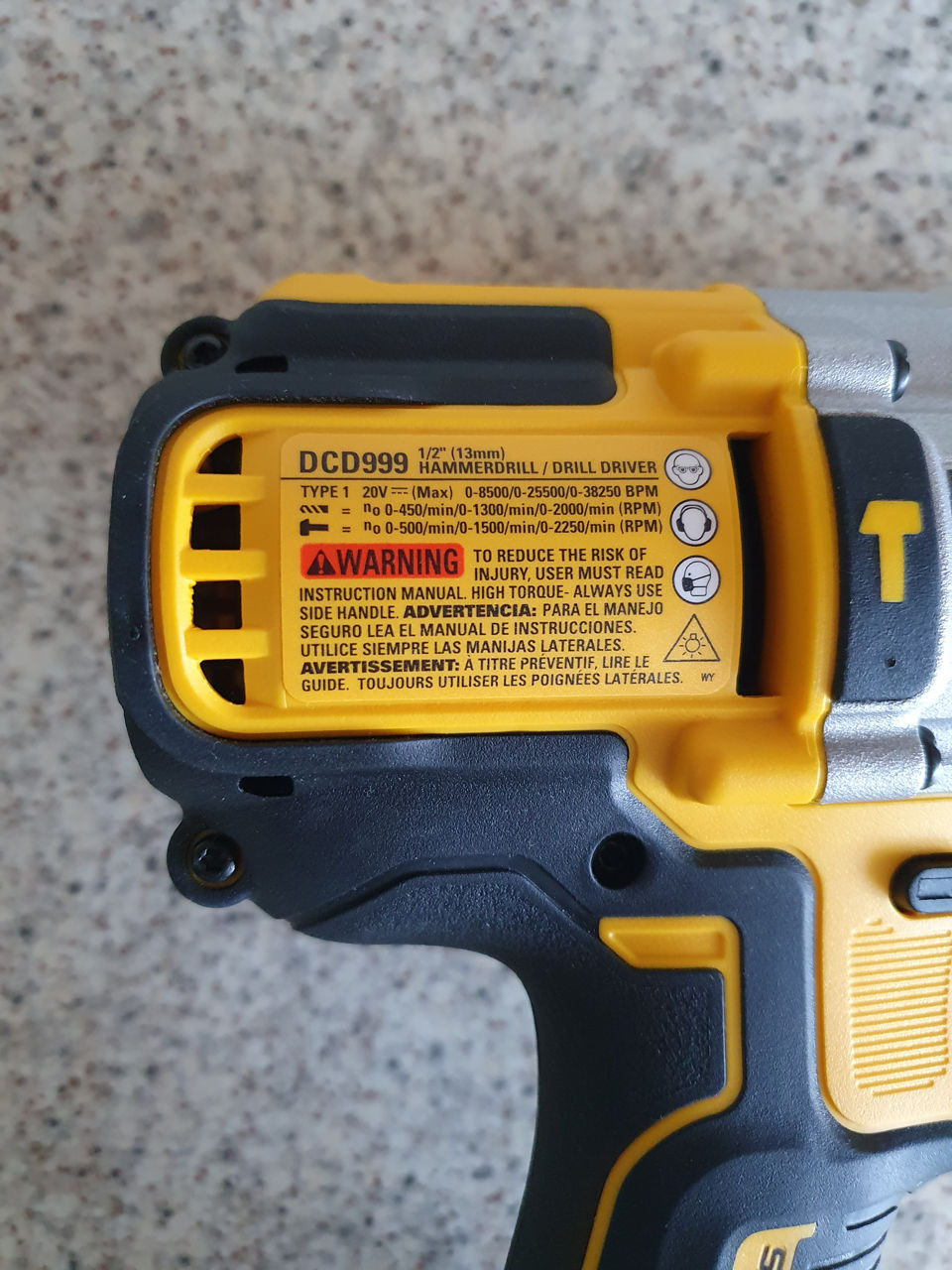 Filetanta cu percutie profesionala Dewalt DCD 999 new, Originala
