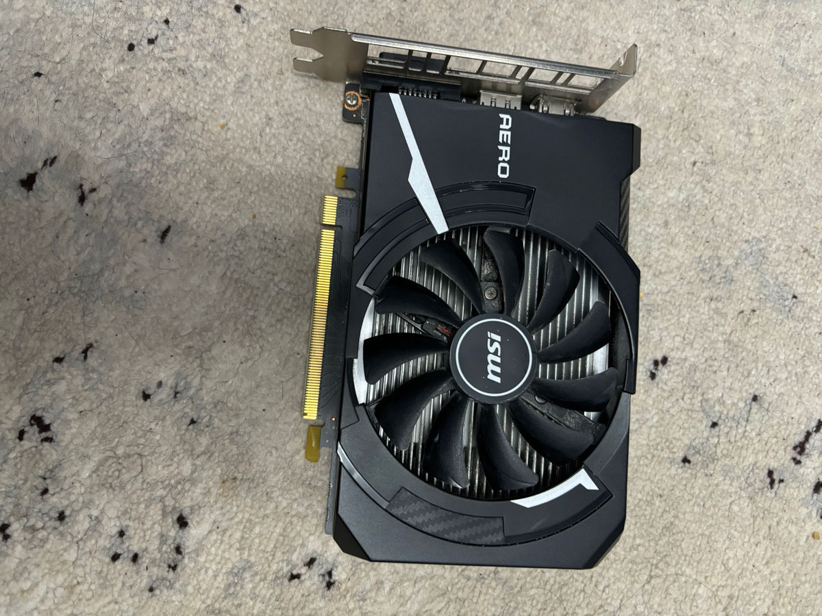 MSI GeForce GTX 1650 D6 aero ITX OC / 4GB GDDR6 фото 0