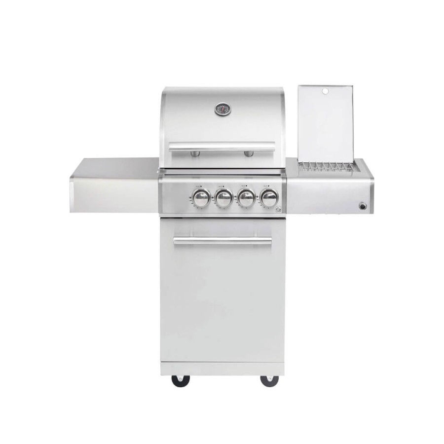 Gratar grill pe gaz German all'grill s1 modular-chef "s" -oţel inoxidabil газовый гриль foto 0