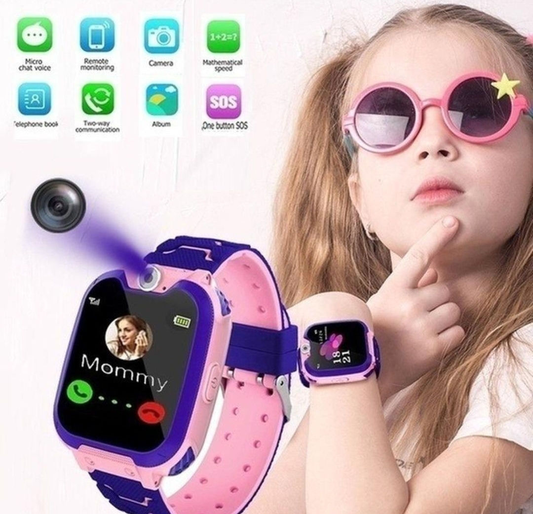 Ceas telefon smart pentru copii foto 6
