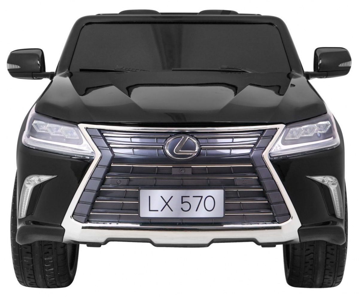 Машина аккумуляторная lexus lx570, максимальная нагрузка 40 кг, мягкие колеса, 2*12v/7ah, пульт. foto 3