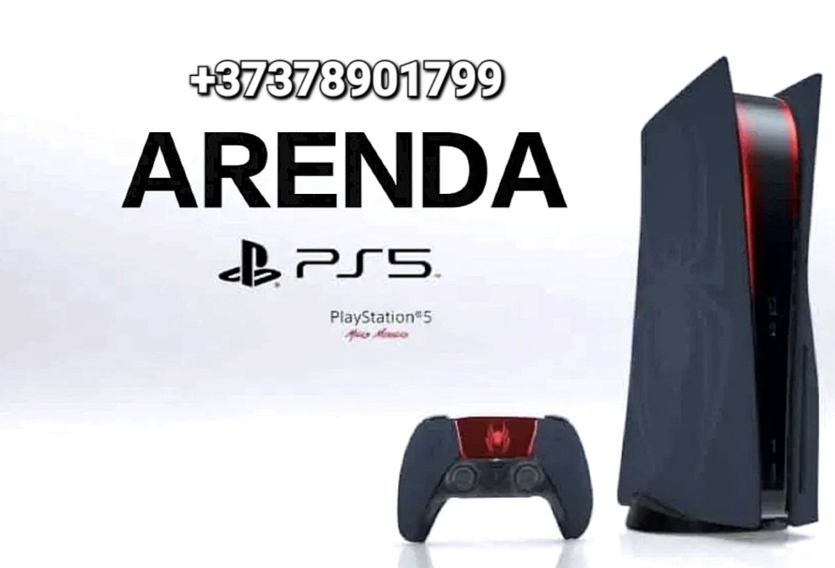 Chirie Arendă Sony Ps5 c ТОП-играми UFC 5 FC24 Mortal Kombat 1 NBA24 CTR  NFS.. Botanika Centr