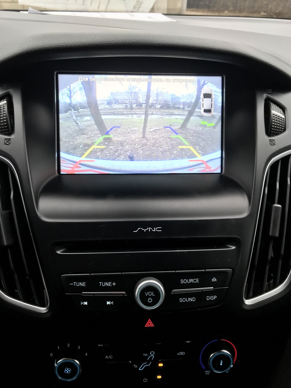 Камера на штатный монитор Ford Sync foto 1