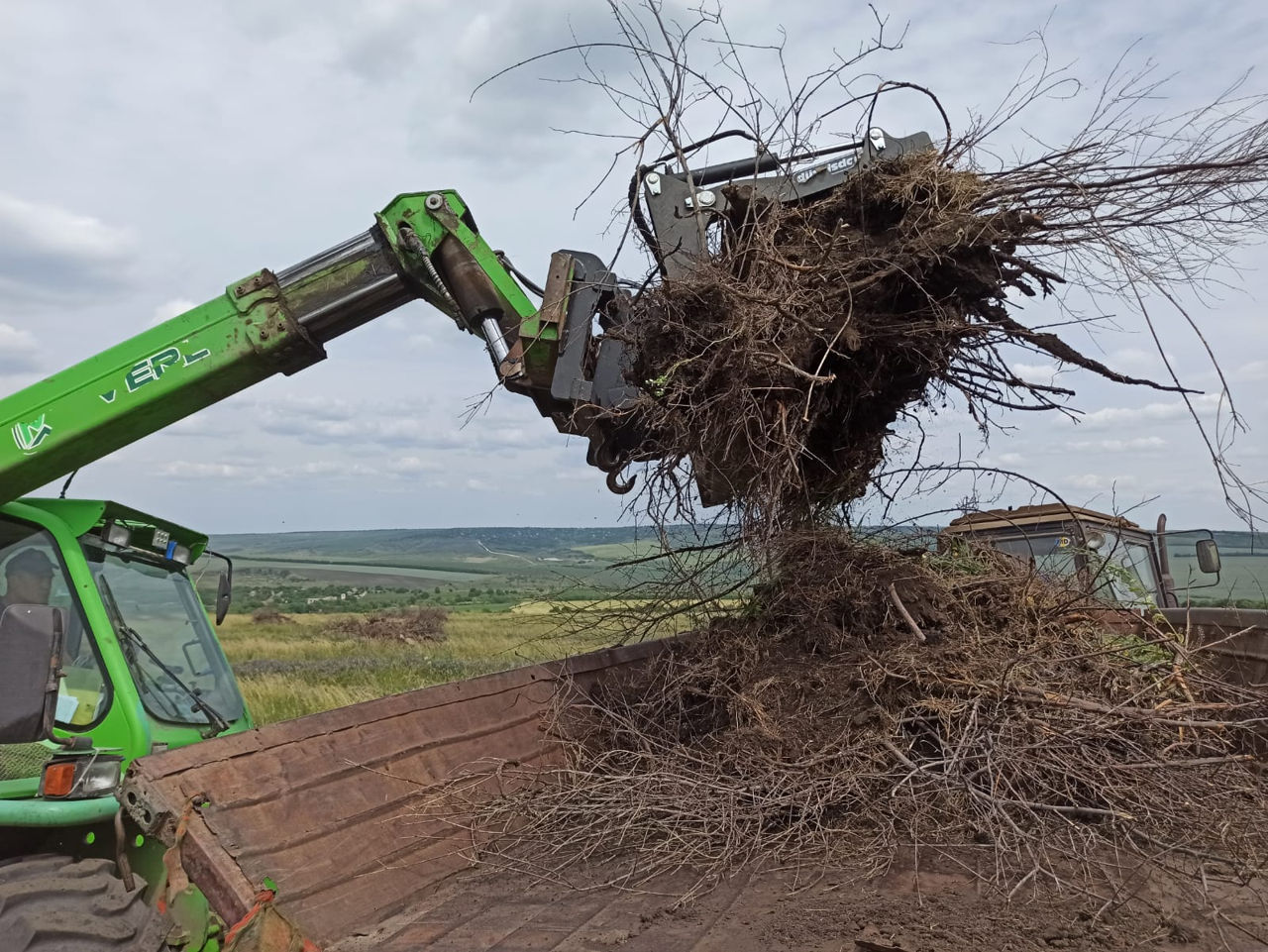 Вилы гидравлические для Merlo foto 2