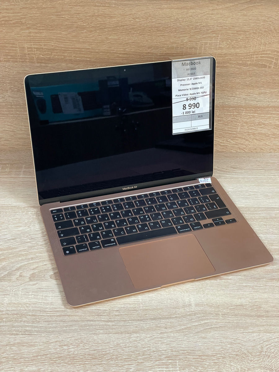 Mackbook Air 2020 A2337, 8990 lei. foto 0