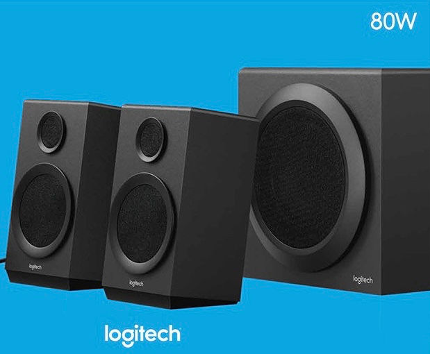 2.1 Logitech Z333 Stereo + Subwoofer (New)