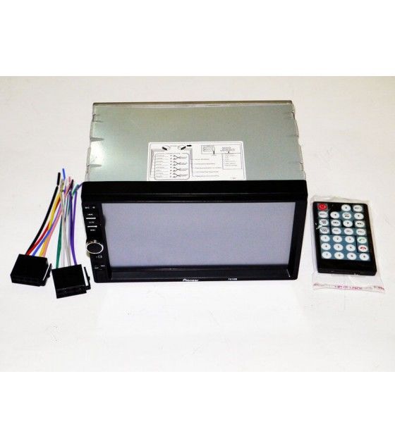 Автомагнитола 2din pioneer 7018 frame + little mp5. кредит! foto 5
