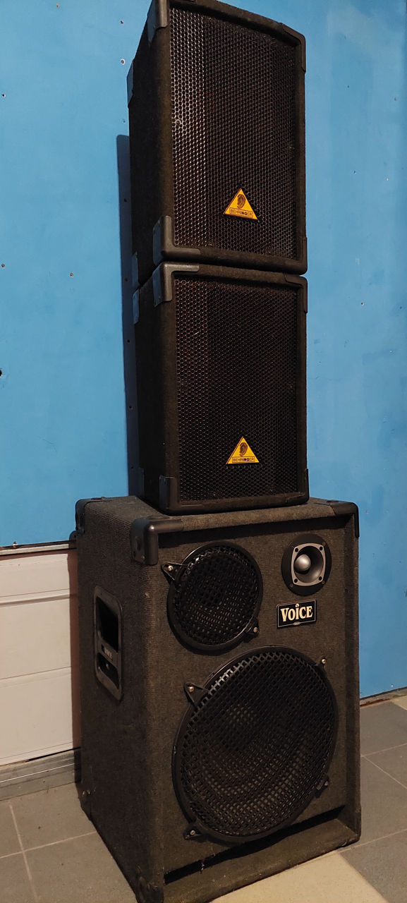 Колонки Beringer .Колонка-профессиональная 3-х полосная Voice-500 watt ...