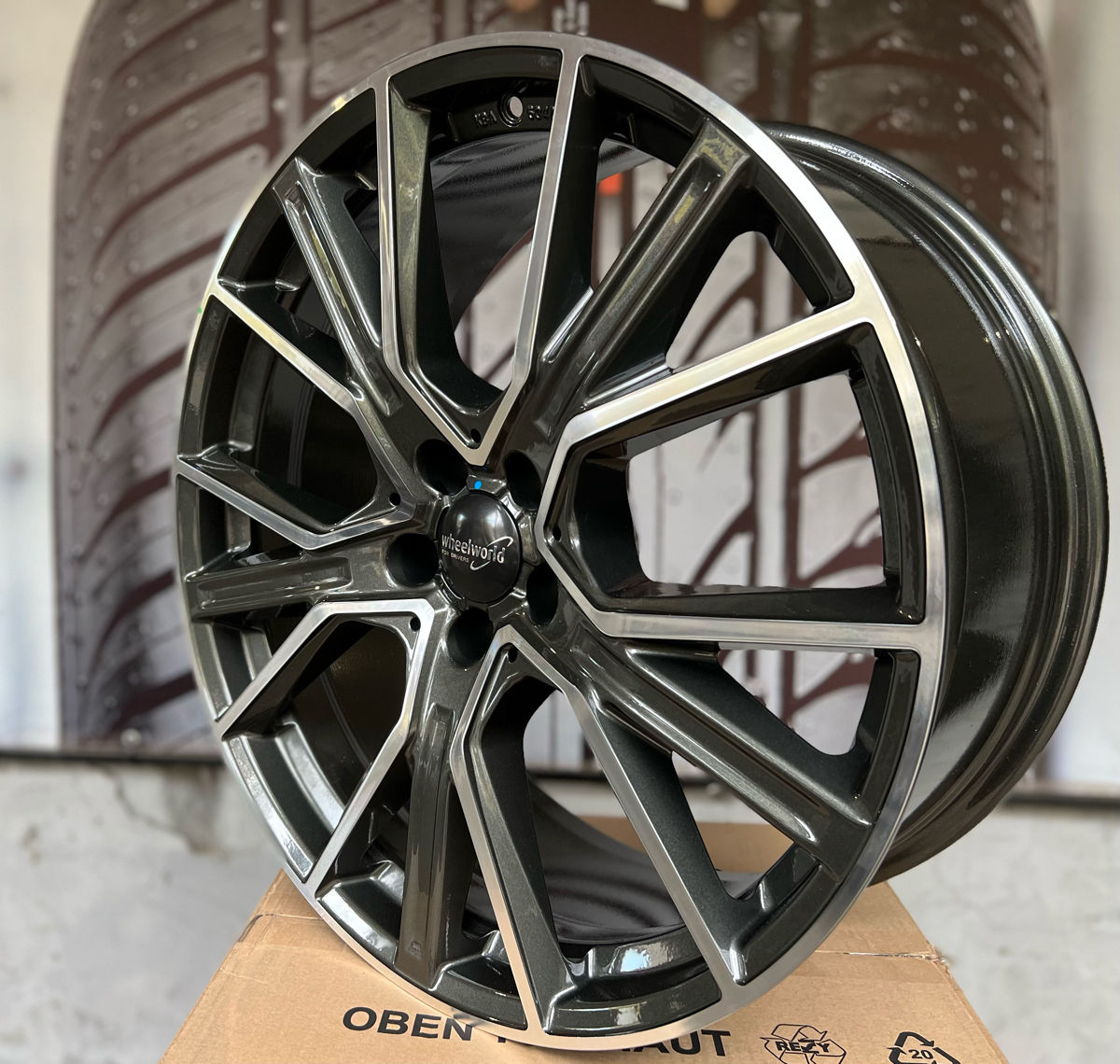 5x112 R21 2DRV (WheelWorld) Wh34 для Audi foto 1