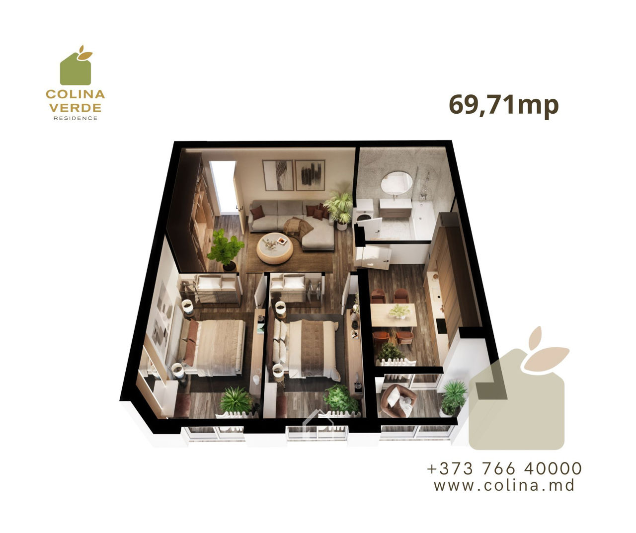 Apartament cu 1 cameră, Durlești, Chișinău, Chișinău mun.