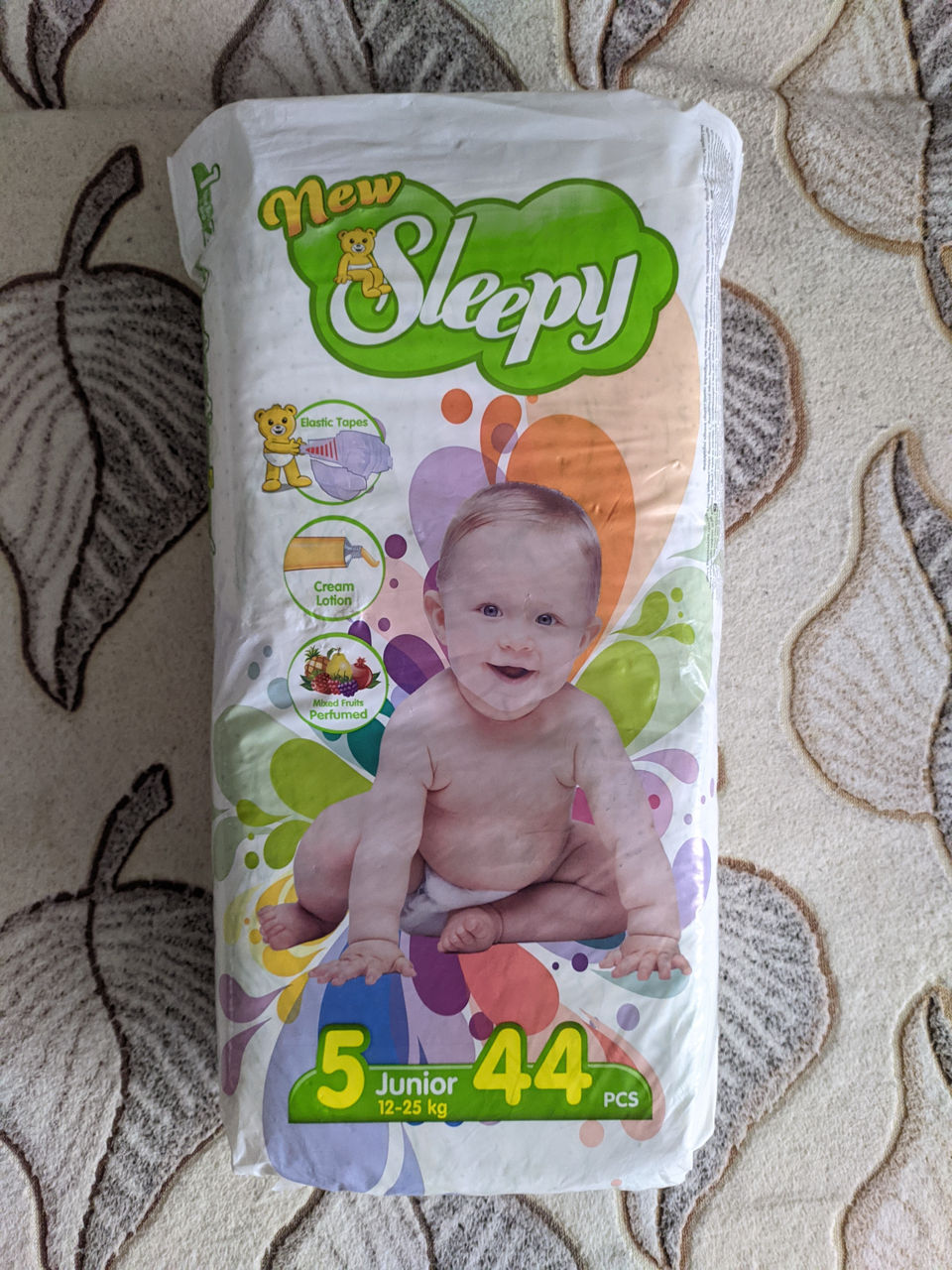 Scutece подгузники Sleepy 5 (12-25 кг) 44 шт.
