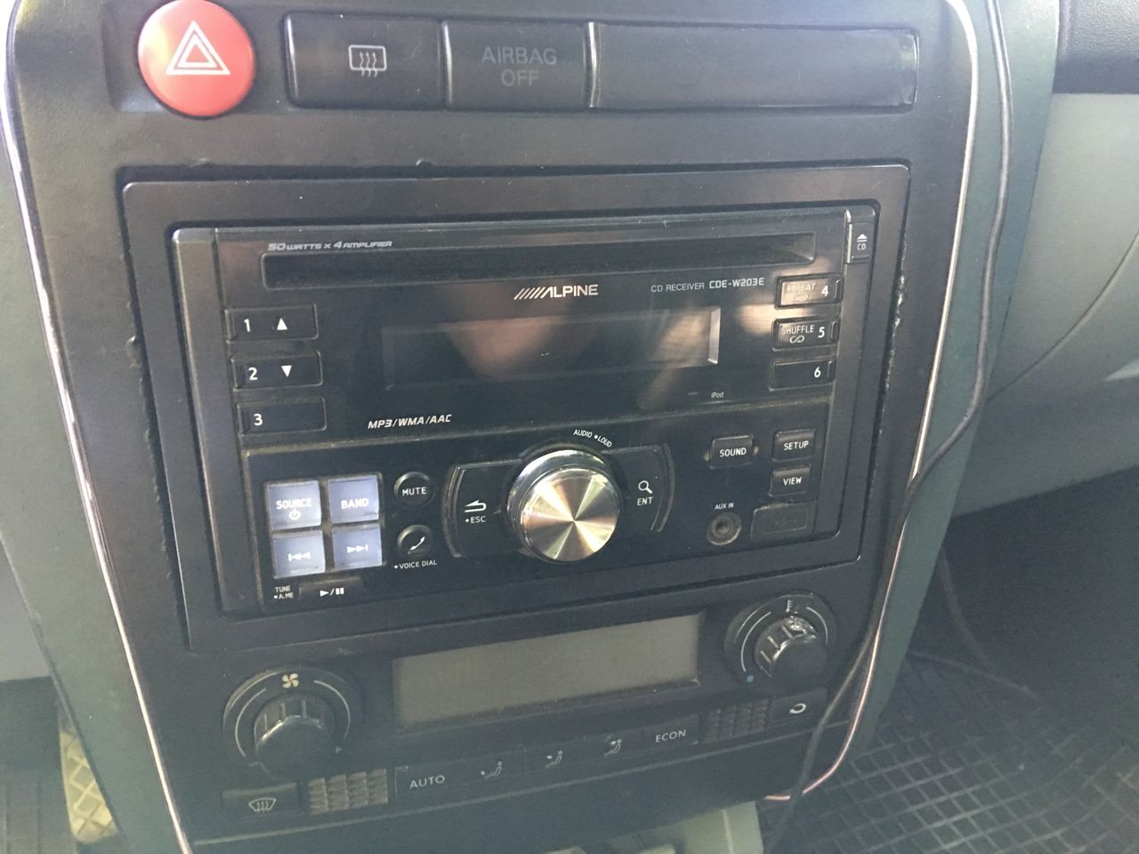 Alpine 2din original USB
