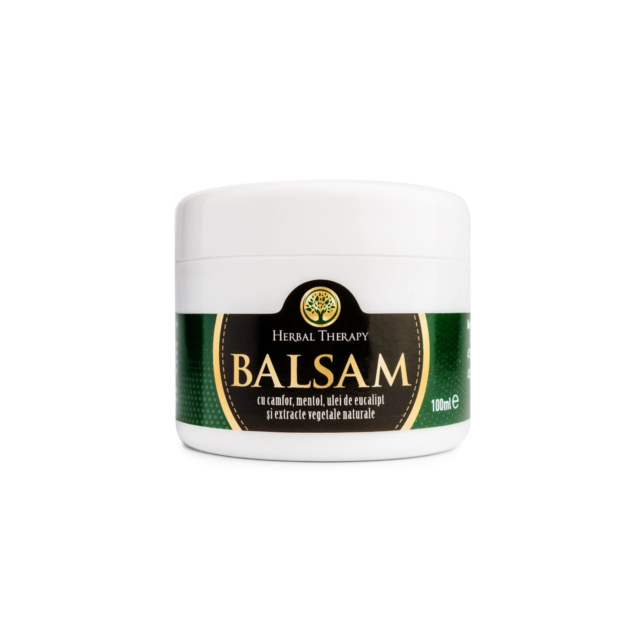 Balsam cu camfor, mentol, ulei de eucalipt și extracte naturale, 100 ml foto 0