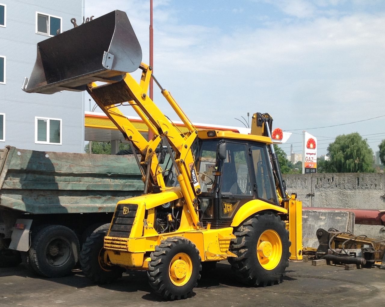 Экскаватор погрузчик jcb 3cx картинки