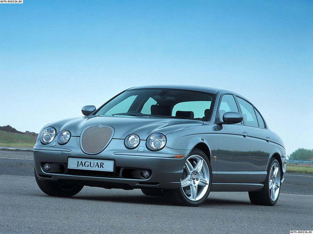 Фары на Jaguar S-Type 2006 года