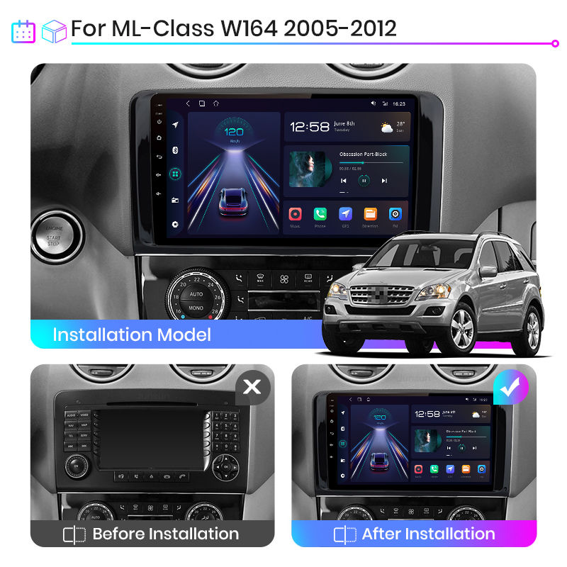 Mercedess-class W220.W221.W222 Android13 foto 8
