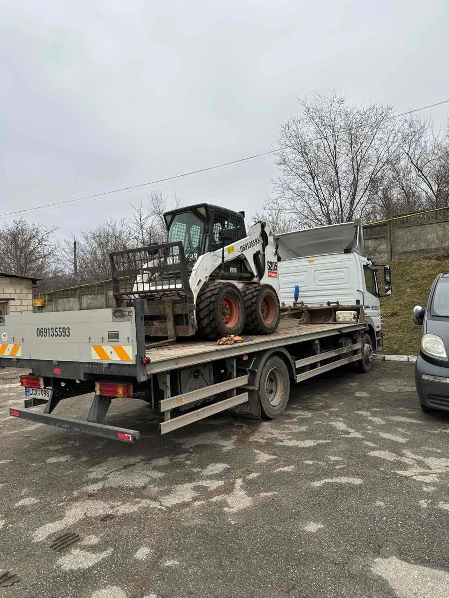 Servicii transport Camaz/curatarea terenurilor/servicii bobcat,Buldoexcavator,,вывоз мусора foto 0