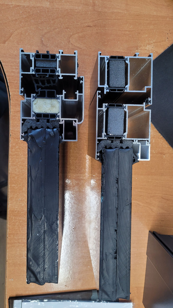 Ferestre si usi din aluminiu Alutech W72 / Алюминевые окна и двери Alutech W72. foto 9
