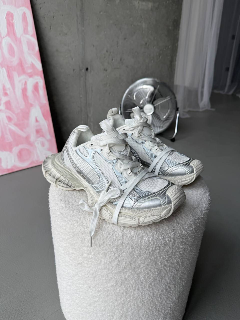 Balenciaga 3XL White / Silver foto 2