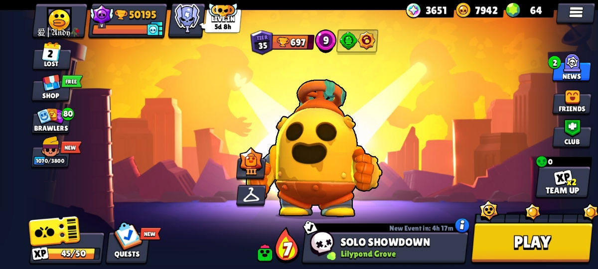Cont brawl stars 50k foto 0