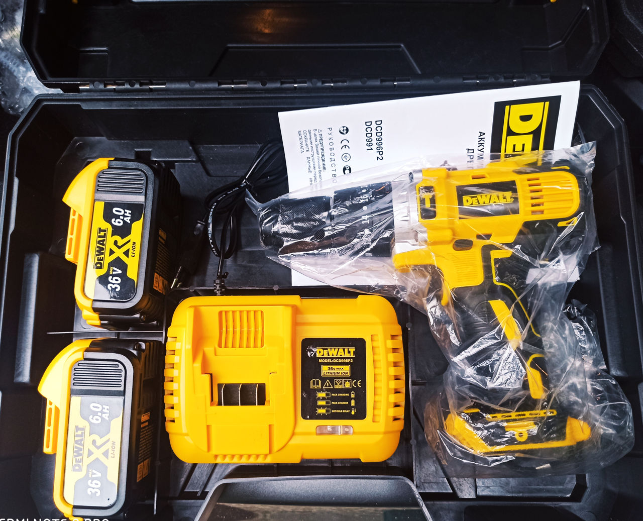 Шурупаверт Dewalt 36 vol 3 в 1 .доставка.