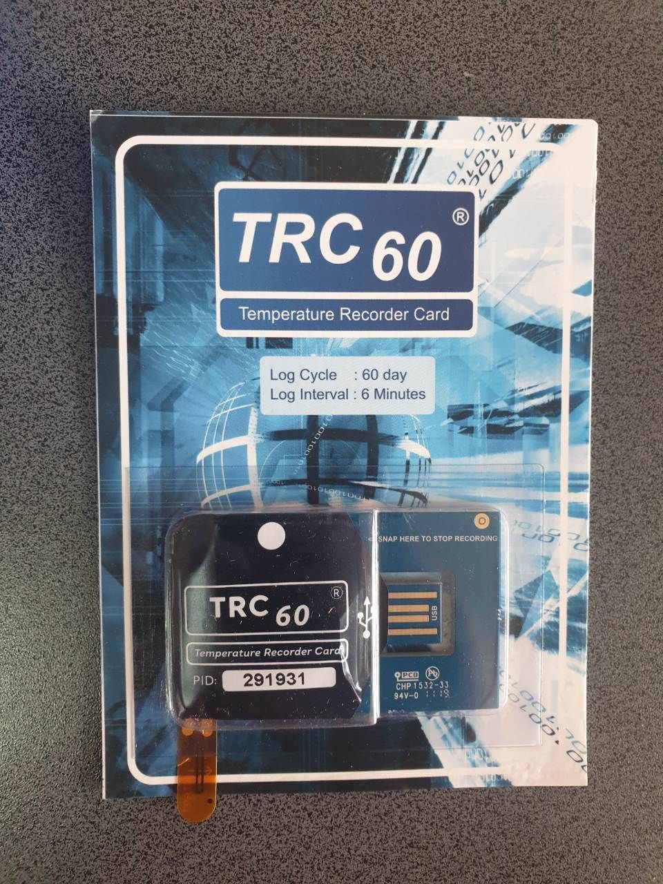 Термограф (шпион) для контролем за температурой при