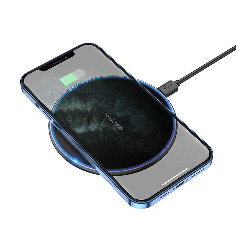 Беспроводная зарядка Borofone BQ3 Pro 15W wireless fast charger