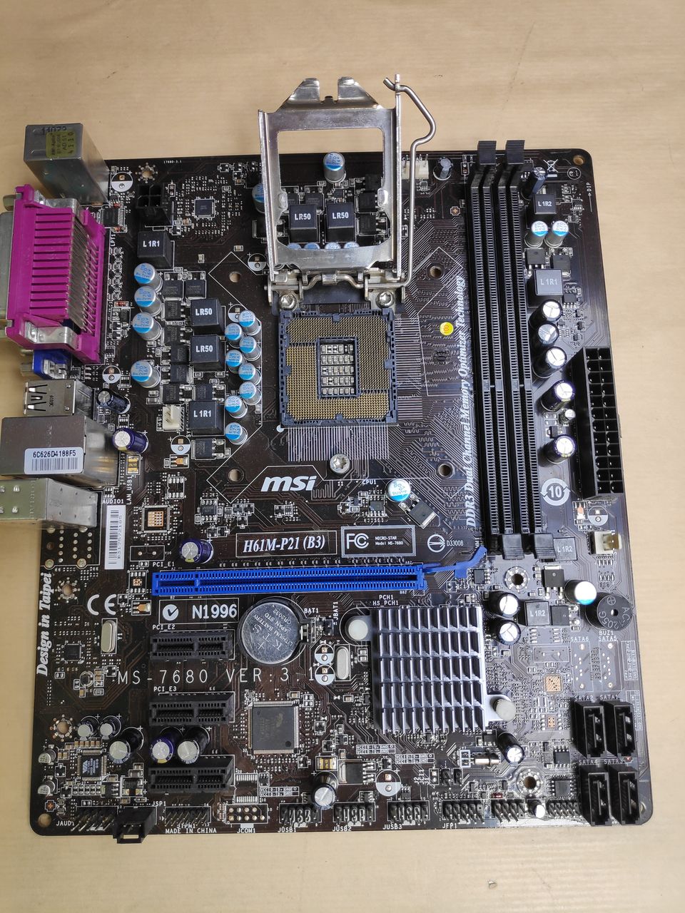 MSI H61M-P21 B3 socket 1155