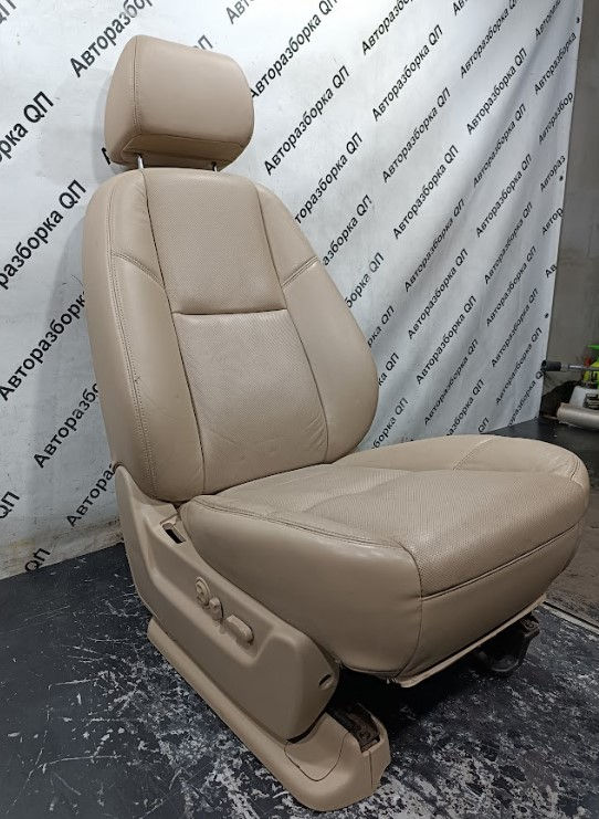 Салон (сиденья) бежевая кожа Cadillac Escalade III. Разборка Cadillac фото 4