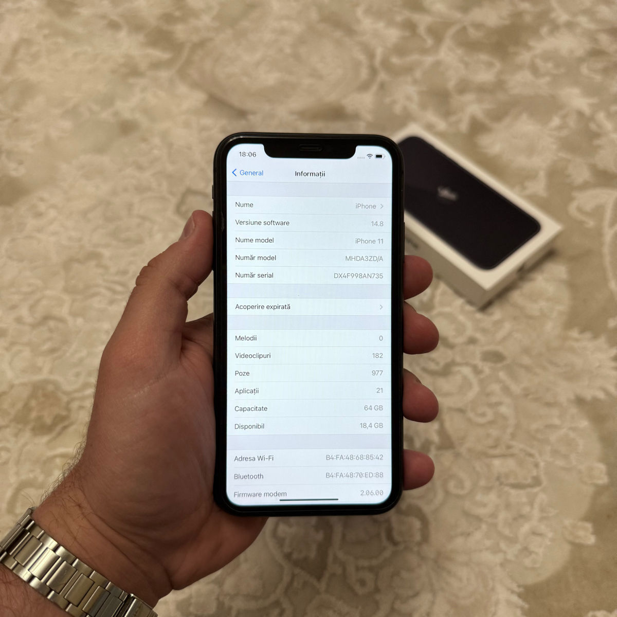 iPhone 11 64GB Black foto 8