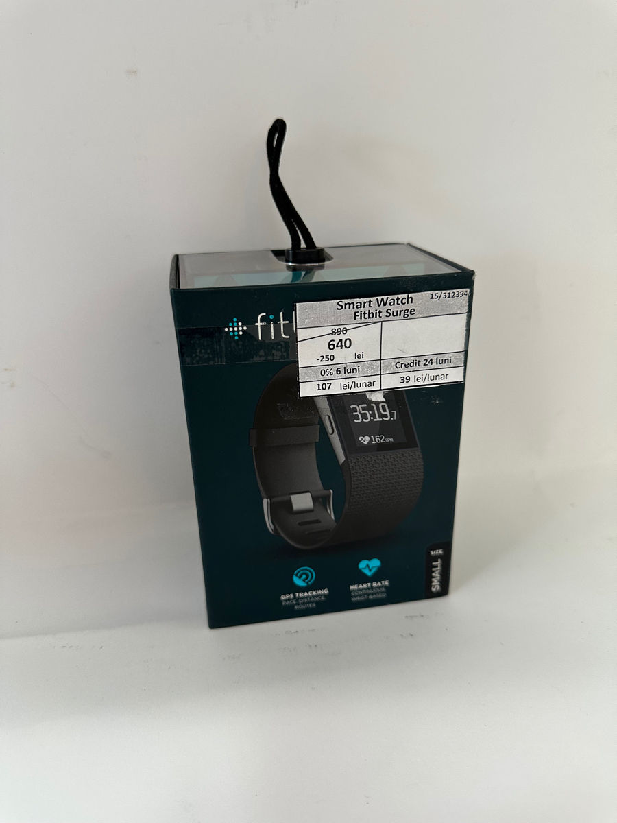 Smart watch fitbit surge   640lei foto 0