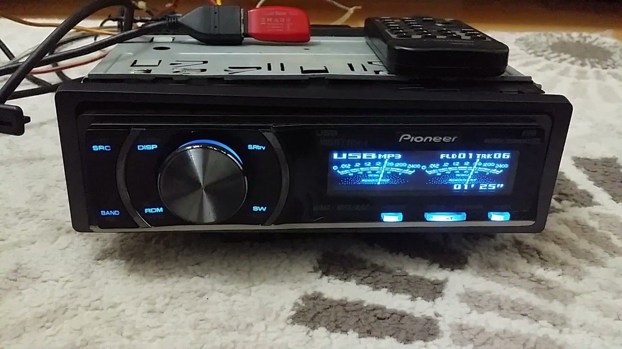 Какой объем флешки поддерживает автомагнитола pioneer